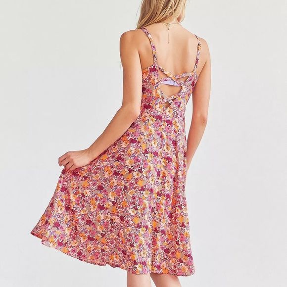 Urban Outfitters Floral Slip Dress XS - Picture 4 of 10